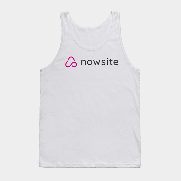 nowsite with logo Tank Top by Nowsite 